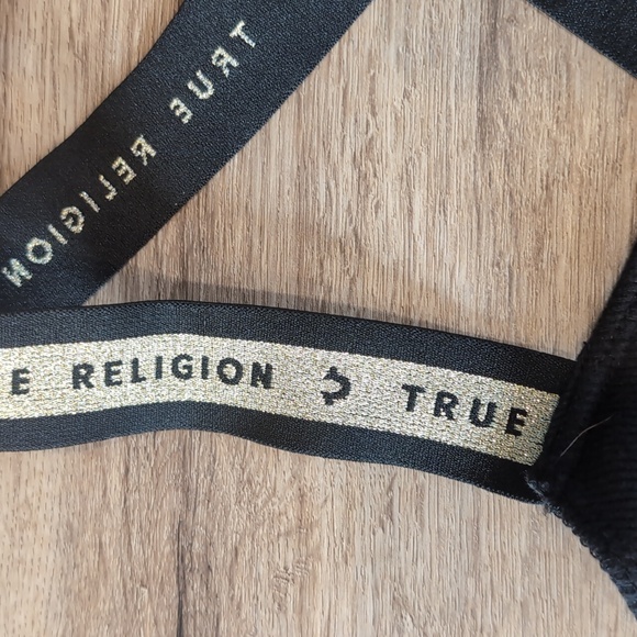 True religion logo trim dress nwot sz xs - Picture 5 of 6